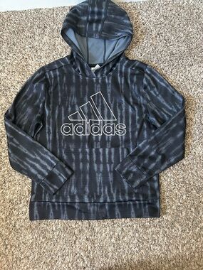 Adidas Charcoal and Slate Hoodie